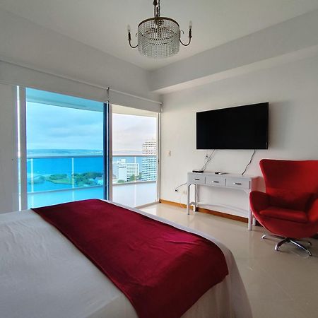 Apartamento De Lujo Con Vista Al Mar - Excelente Ubicacion Картахена Экстерьер фото