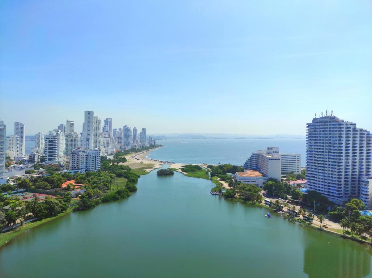 Apartamento De Lujo Con Vista Al Mar - Excelente Ubicacion Картахена Экстерьер фото