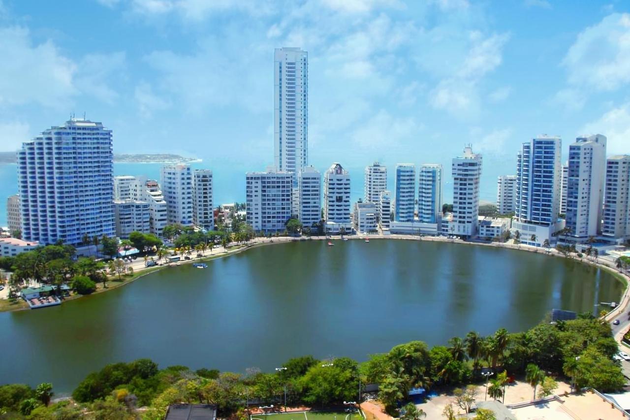 Apartamento De Lujo Con Vista Al Mar - Excelente Ubicacion Картахена Экстерьер фото