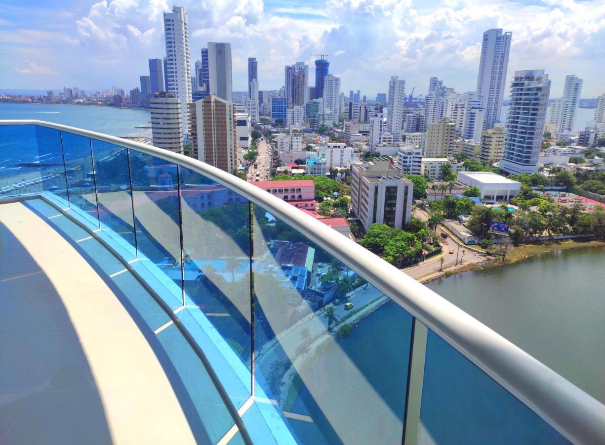 Apartamento De Lujo Con Vista Al Mar - Excelente Ubicacion Картахена Экстерьер фото