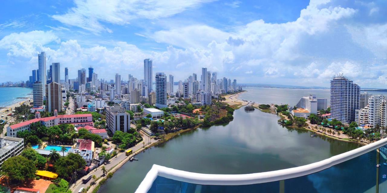 Apartamento De Lujo Con Vista Al Mar - Excelente Ubicacion Картахена Экстерьер фото