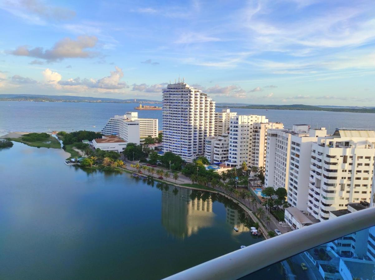 Apartamento De Lujo Con Vista Al Mar - Excelente Ubicacion Картахена Экстерьер фото
