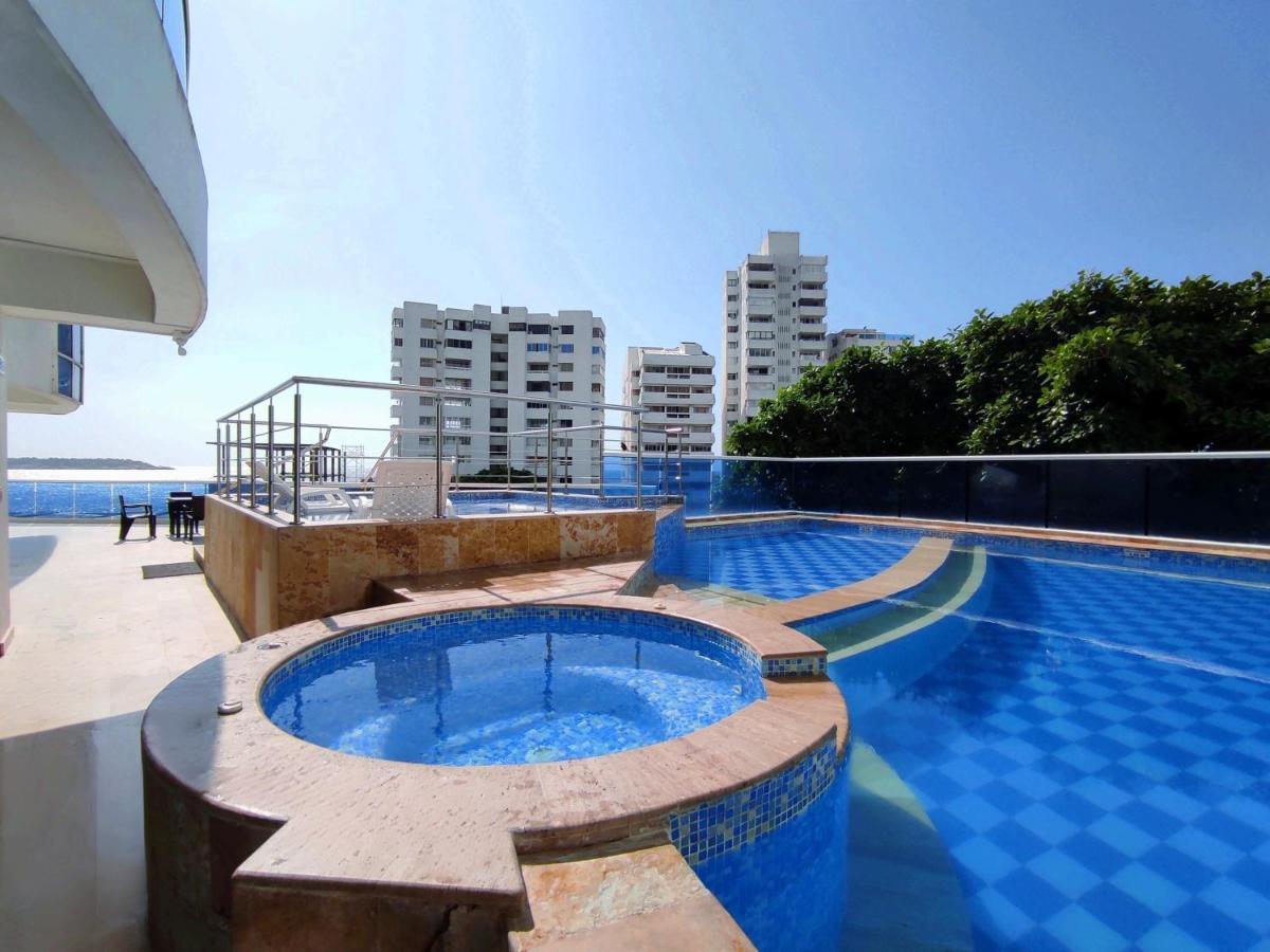 Apartamento De Lujo Con Vista Al Mar - Excelente Ubicacion Картахена Экстерьер фото